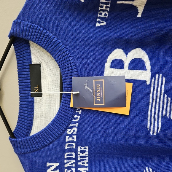 Jinxiu collection men's knit sweater - Picture 2 of 7